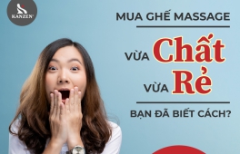 Mua ghế massage vừa rẻ vừa chất bạn đã biết?